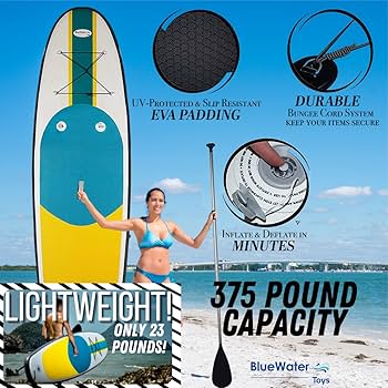 Amazon | ブルー水おもちゃbw-sup 1010326インフレータブルSup